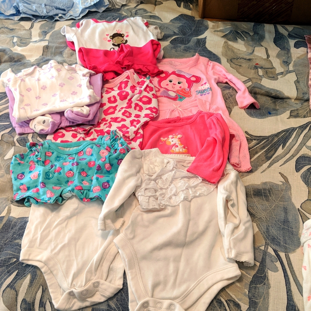 0-3 month baby onsies